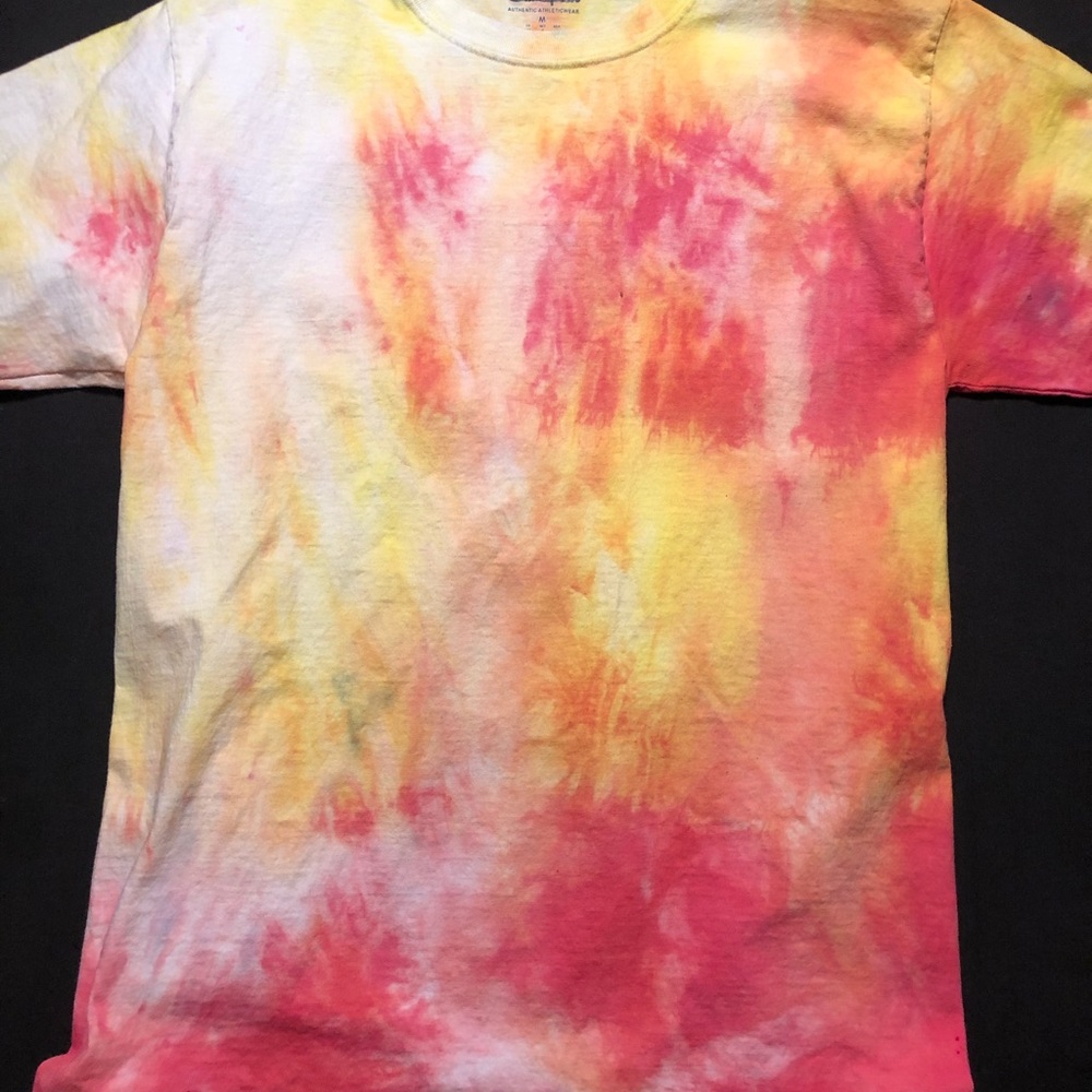 Early morning rise and shine tie dye
